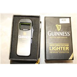 TWO GUINESS BUTANE LIGHTERS