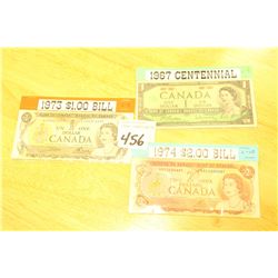 THREE CANADIAN BILLS