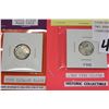 Image 2 : TWO RARE HIGHLY COLLECTIBLE CANADIAN TEN CENT COINS