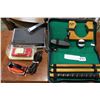 Image 1 : CASED PORTABLE GOLF PUTTER VINTAGE CIGARETTE MACHINE AND CHILDS TOY IRON AND VEHCILE