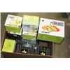 Image 1 : SHELF LOT OF NEW JUICERS AND GRINDERS