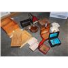 Image 2 : BOX OF WOOD AND LEATHER BOXES