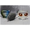 Image 1 : THREE ART GLASS ANIMALS