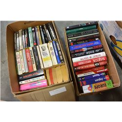 TWO BOXES OF BOOKS