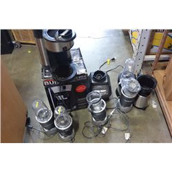 BUNN COFFEE MAKERS AND NUTRI BULLETS AND NINJA BLENDER