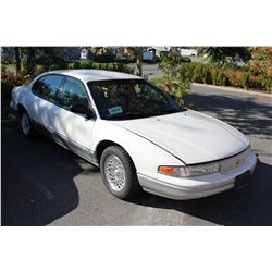 1997 CHRYSLER LHS 4 DOOR SEDAN WITH KEY AND FOB AND TRANSFER PAPER 160000KM