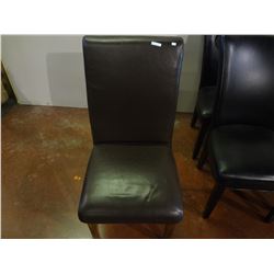 New Brown Leather Chair (Winners) Has a Scuff