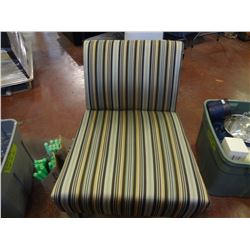 Comfy Stripped Accent Chair