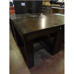 Ashley Furniture Brown Solid Wood End tables