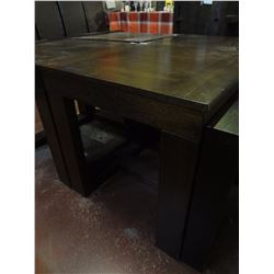 Ashley Furniture Brown Solid Wood End tables