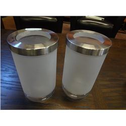 Frosted Glass Containers