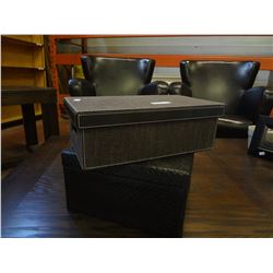 2 Storage Boxes