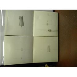 Moshico Art 4 Pieces