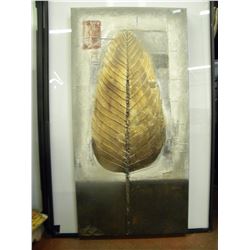 Gold Leaf Canvas Art