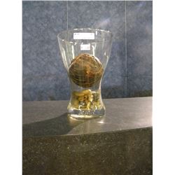 Ikea Glass Cup Vase with Decor