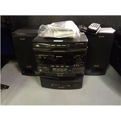 Sharp Stereo System