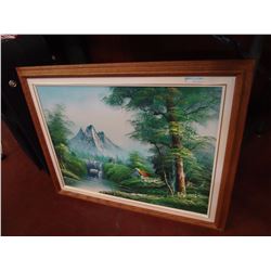 Framed Nature Painting