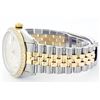 Image 2 : Rolex Ladies Two Tone 14K Gold/SS, Diamond Dial & Diamond Bezel, Saph Crystal - REF-363Y3X