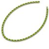 Image 2 : 61.85 CTW Peridot & VS/SI Certified Diamond Necklace Gold 10K Yellow Gold - REF-395M8F - 29514