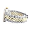 Image 4 : Rolex Men's Two Tone 14K Gold/SS, QuickSet, Diam Dial & Diam/Sapphire Bezel - REF-490M9H