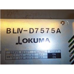OKUMA BLIV-D7575A SERVO AMPLIFIER DRIVE