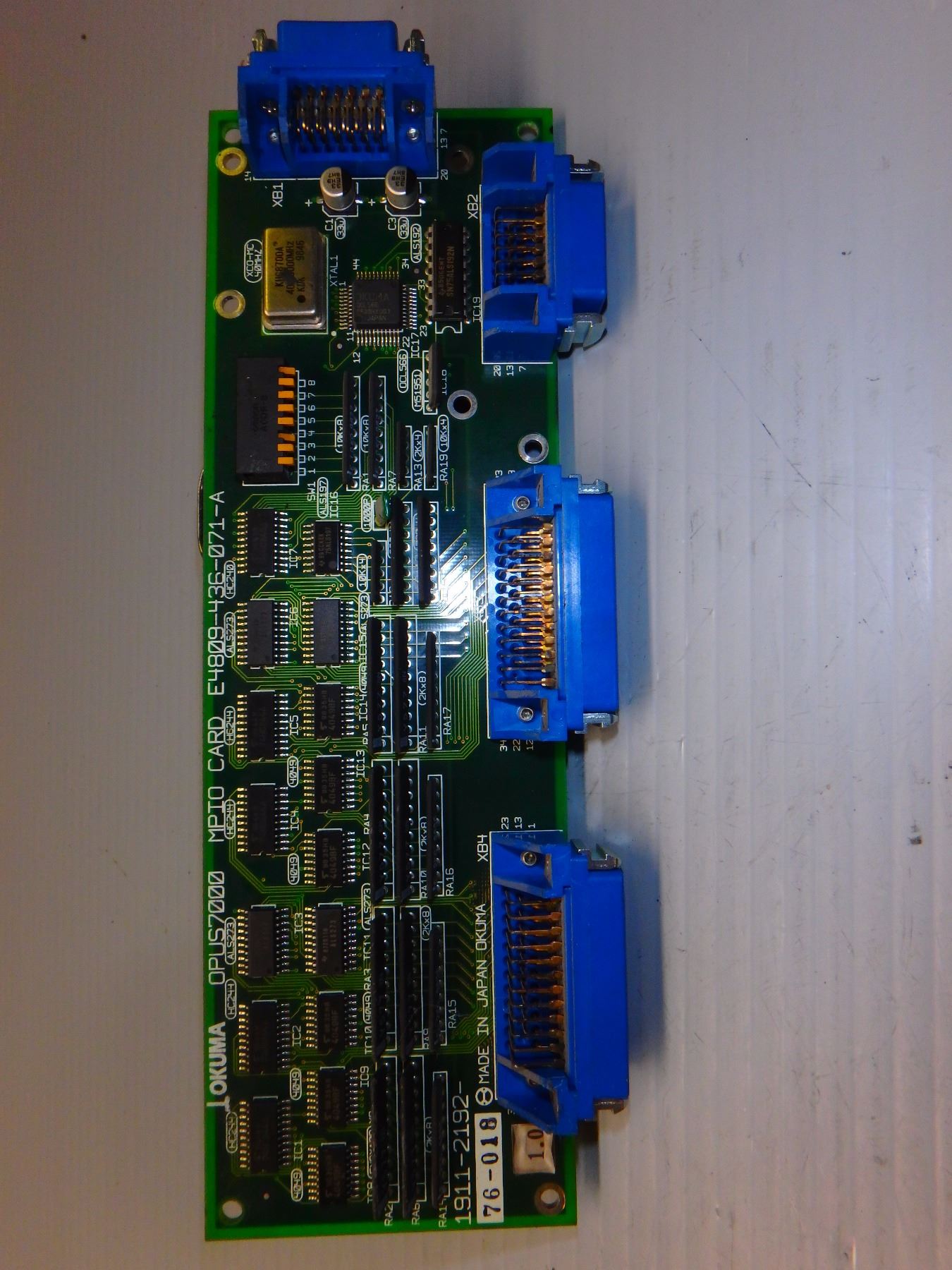OKUMA E4809-436-071-A MPIO CARD