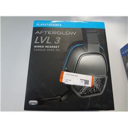 PS4 Afterglow lvl3 Wired Stereo Headset