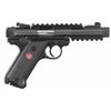 Image 1 : Ruger 40150 Mark IV Tactical Double 22 Long Rifle (LR) 4.4" TB 10+1 Black Aluminum Grip Black