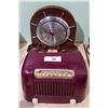 Image 1 : RADIO & SHIP WHEEL CLOCK