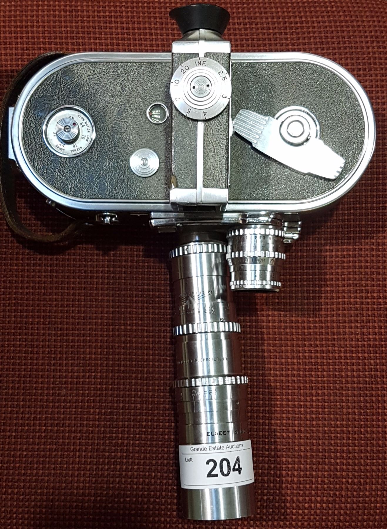 ANTIQUE KEYSTONE MOVIE CAMERA