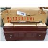 Image 1 : MITSUBISHI HI-FI RADIO W/ORIGINAL BOX