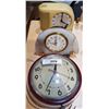Image 1 : LOT OF 3 CLOCKS