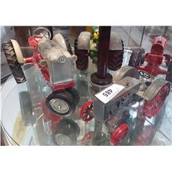 2 DIECAST TRACTORS