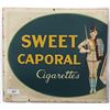 Image 1 : VINTAGE CARDBOARD SWEET CAPORAL CIGARETTE SIGN