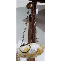 HANGING ART GLASS LAMP