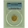 Image 1 : 1901 PCGS MS 65 $2.5 Gold Liberty Quarter Eagle