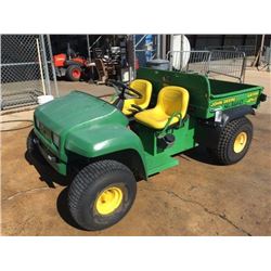 1997 JOHN DEERE GATOR 4x2 UTV, VIN/SN:W004X2X026819 - gas engine, dump bed