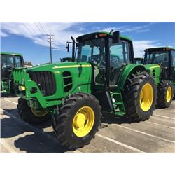 2011 JOHN DEERE 7230 Farm Tractor, VIN/SN:1L07230XJBB680819 - MFWD, 6 cylinder diesel, 3 PTH, PTO, t