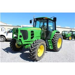 2010 JOHN DEERE 7230 Farm Tractor, VIN/SN:L07230B638420 - MFWD, 6 cylinder diesel, 3 PTH, PTO, tripl