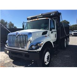 2010 INTERNATIONAL 7400 WorkStar Dump Truck, VIN/SN:1HTWHAAR8AJ245066 - T/A, 7.6L 300 HP Int. Maxxfo