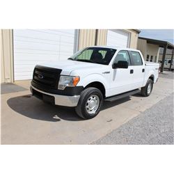 2014 FORD F150 Pickup Truck, VIN/SN:1FTFW1EF4EKE58373 - 4x4, crew cab, V8 gas, A/T, AC, bed cover, 5
