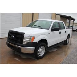 2014 FORD F150 Pickup Truck, VIN/SN:1FTFW1EF0EKE58368 - 4x4, crew cab, V8 gas, A/T, AC, 78,614 odome