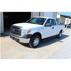 2014 FORD F150 Pickup Truck, VIN/SN:1FTEX1EM7EFA94904 - 4x4, ext. cab, V6 gas, A/T, AC, 57,445 odome