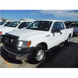 2014 FORD F150 Pickup Truck, VIN/SN:1FTEX1CM1EFA85330 - ext. cab, V6 gas, A/T, AC, 47,831 odometer r