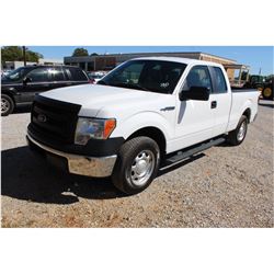2014 FORD F150 Pickup Truck, VIN/SN:1FTEX1CM7EFA85316 - ext. cab, V6 gas, A/T, AC, 48,875 odometer r