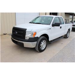 2014 FORD F150 Pickup Truck, VIN/SN:1FTEX1CM0EFB18270 - ext. cab, V6 gas, A/T, AC, 51,784 odometer r