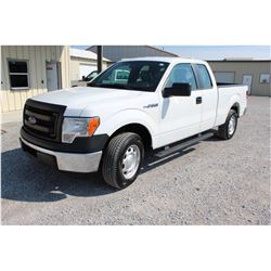 2014 FORD F150 Pickup Truck, VIN/SN:1FTEX1CM9EFC09635 - ext. cab, V6 gas, A/T, AC, 55,719 odometer r
