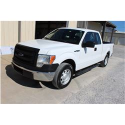 2014 FORD F150 Pickup Truck, VIN/SN:1FTEX1CM2EFB18285 - ext. cab, V6 gas, A/T, AC, 59,040 odometer r