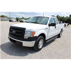 2014 FORD F150 Pickup Truck, VIN/SN:1FTEX1CM7EFB18279 - ext. cab, V6 gas, A/T, AC, 59,637 odometer r