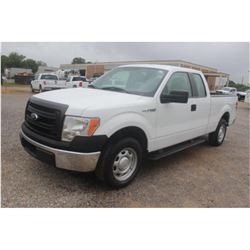 2014 FORD F150 Pickup Truck, VIN/SN:1FTEX1CM2EFA85336 - ext. cab, V6 gas, A/T, AC, 61,762 odometer r